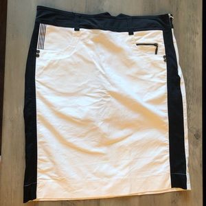 White Golf Skort